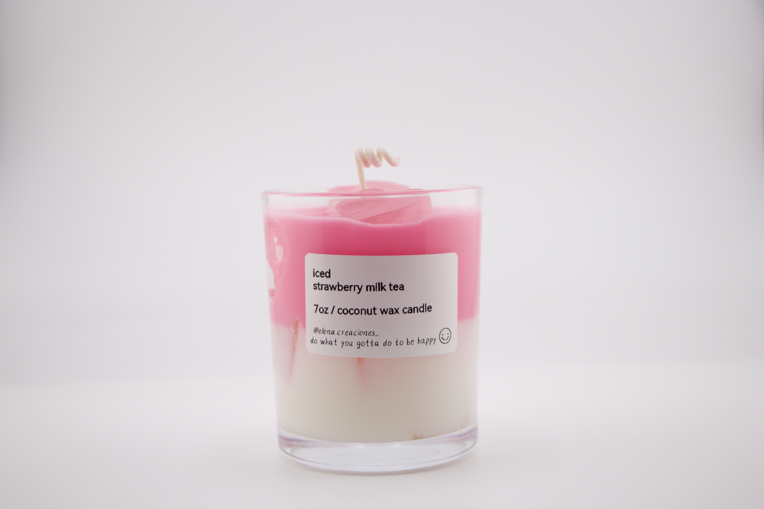 Iced Strawberry Milk Tea - Image 2