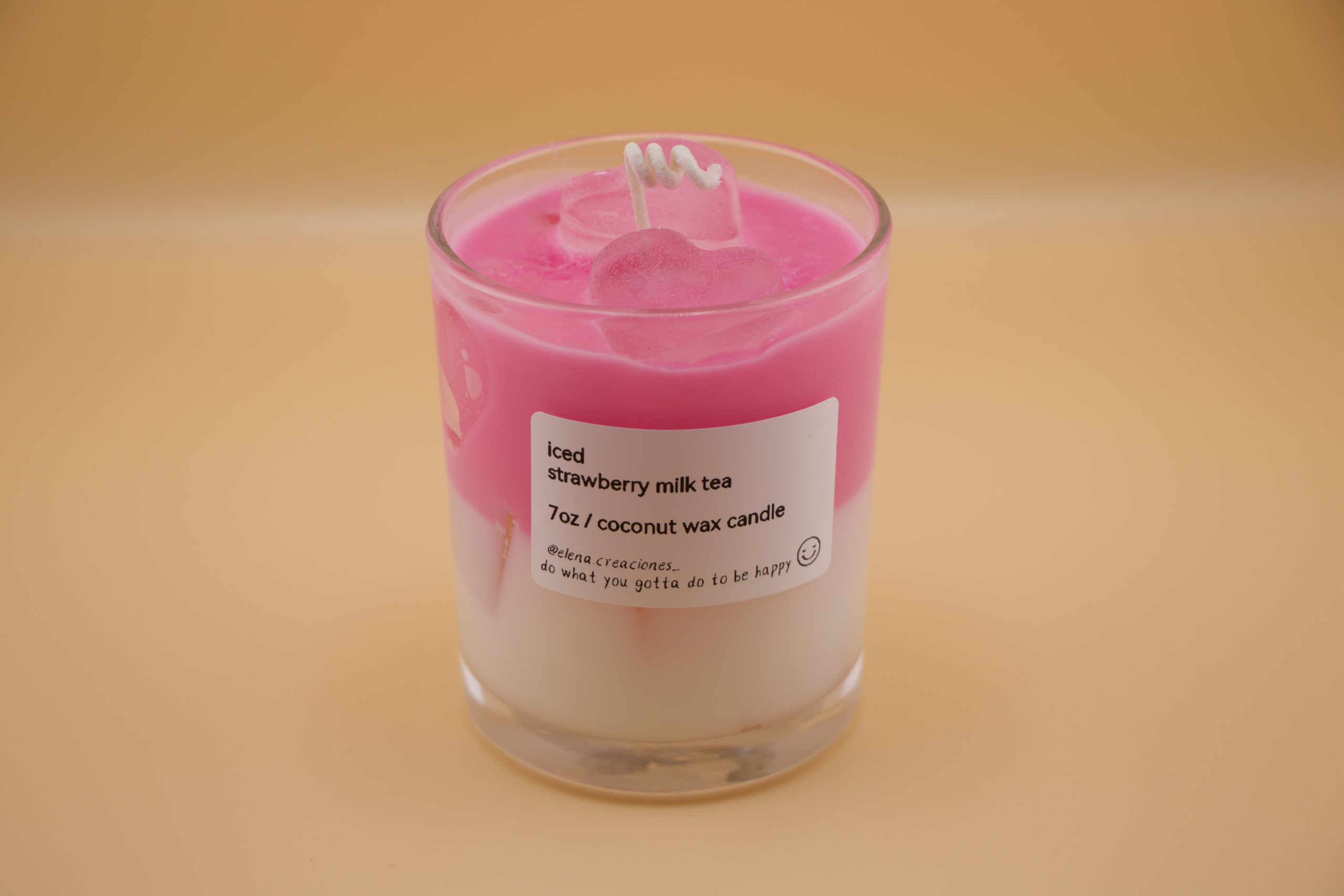 Iced Strawberry Milk Tea