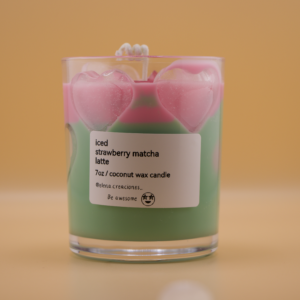 Iced Strawberry Matcha Latte