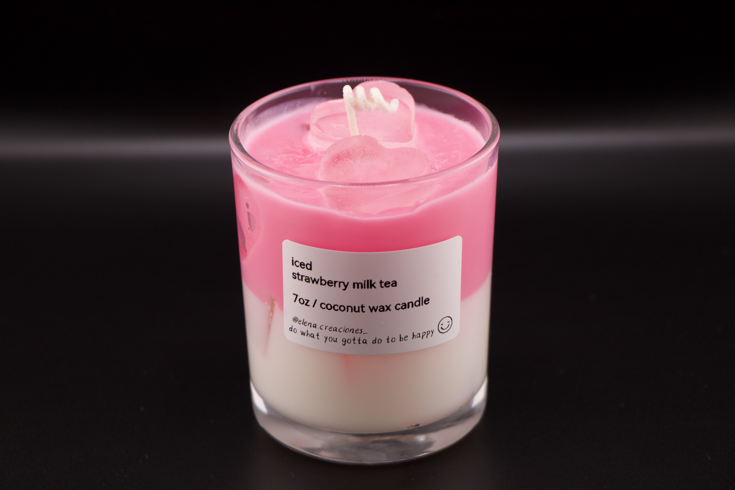 Iced Strawberry Milk Tea - Image 3